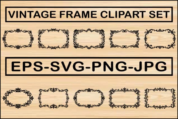 Download Ornate Frame Clipart Set - Premium Resources